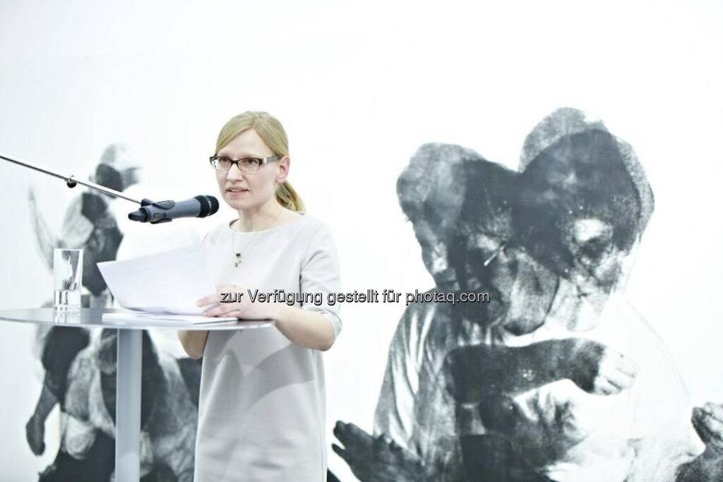 Karin Jaschke, Kuratorin der Ausstellung, © Sandro Zanzinger (25.01.2013) 