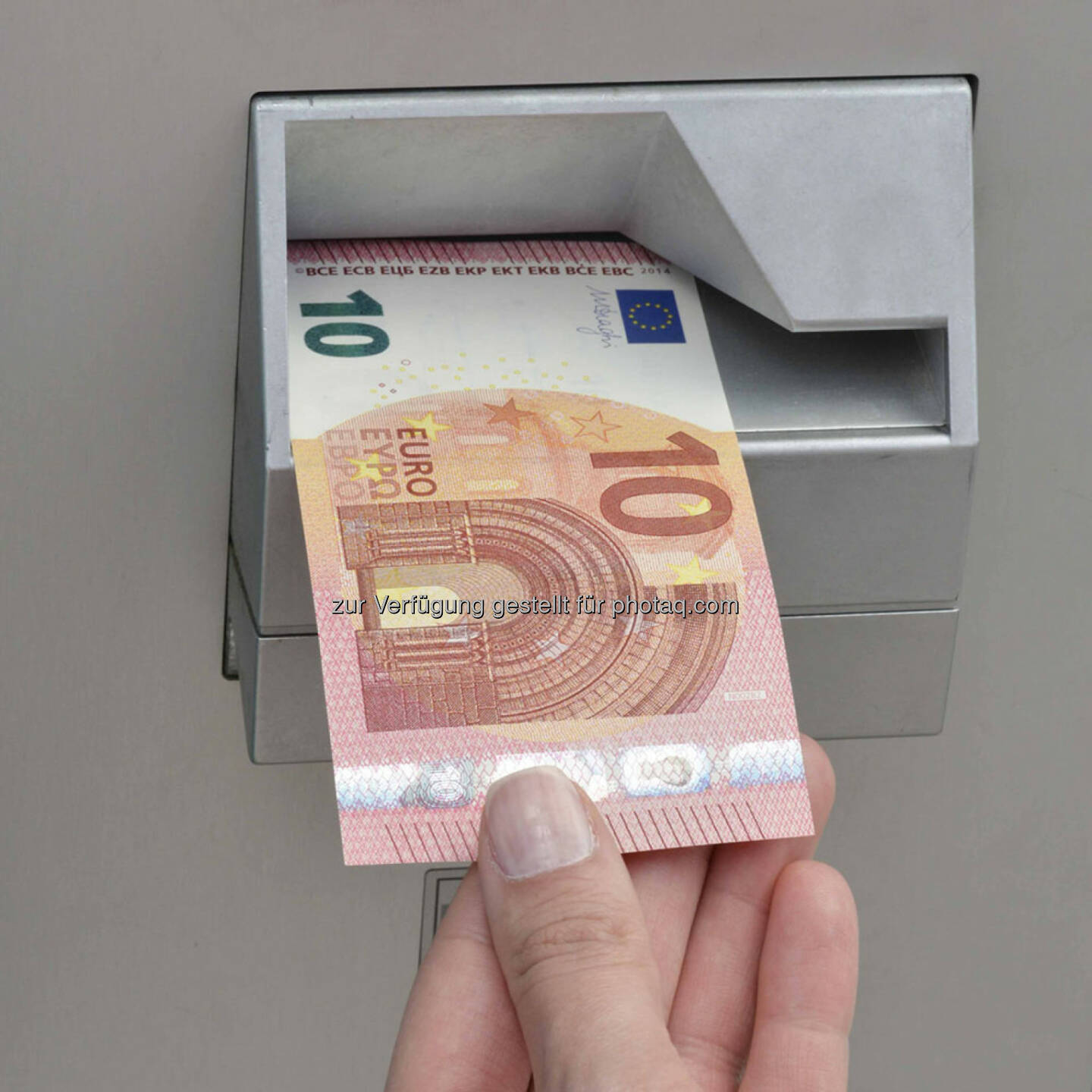Die neue 10 Euro Banknote ab 23.9.2014 im Umlauf.