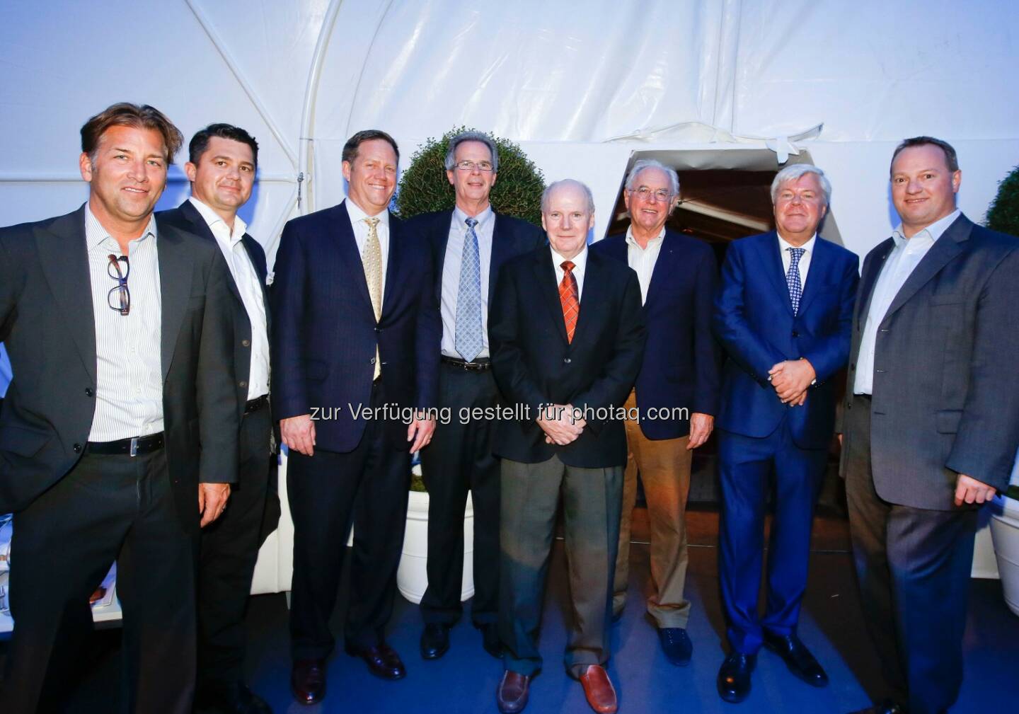 Mike Underwood – Boeing Supplier Management Europe, Robert Braunsberger – FACC VP Engines & Nacelles, Kent Fisher – Boeing Vice President Supplier Management, Jeff Luckey – VP European & Middle East Supplier Operations Performance von Boeing, Mike Olszewski – FACC Director Business Strategy, Joe Clark - Chairman & President Aviation Partners Inc., DI Walter Stephan – CEO FACC, Martin Bögl – FACC Program Director, Foto: FACC/Furtner