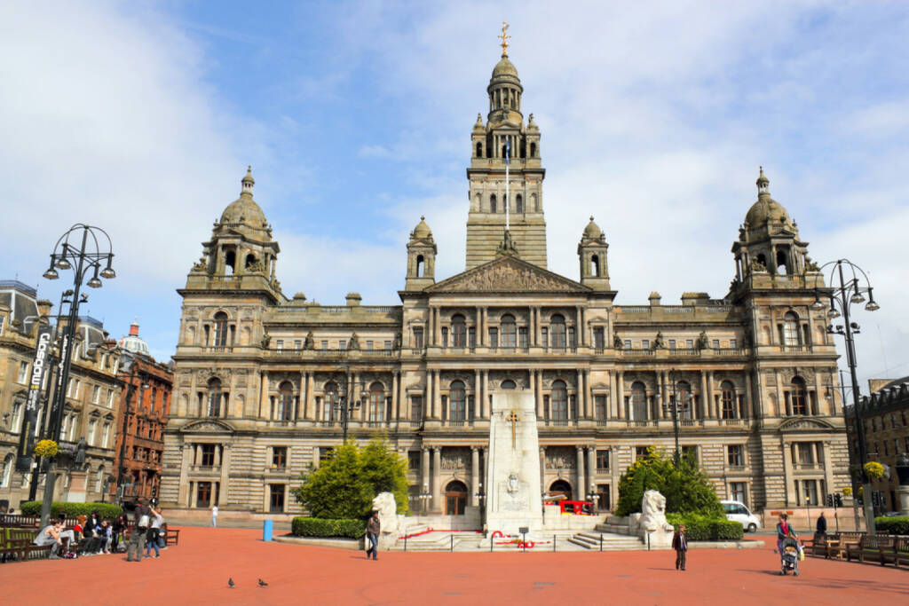 Schottland, Glasgow, Rathaus, http://www.shutterstock.com/de/pic-166775057/stock-photo-city-hall-of-glasgow.html, © shutterstock.com (22.09.2014) 