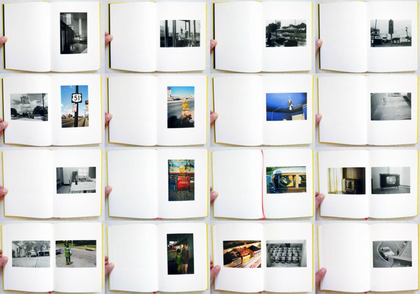 William Eggleston - From Black & White to Color, Steidl, 2014, Beispielseiten, sample spreads -http://josefchladek.com/book/william_eggleston_-_from_black_white_to_color