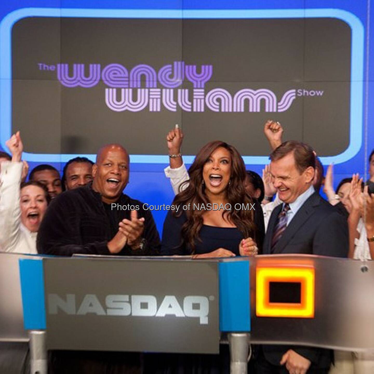 #TBT to Wendy Williams ringing the @NASDAQ Bell! #throwbackThursday #wendywilliams #NASDAQ #WendyWilliamsShow  Source: http://facebook.com/NASDAQ