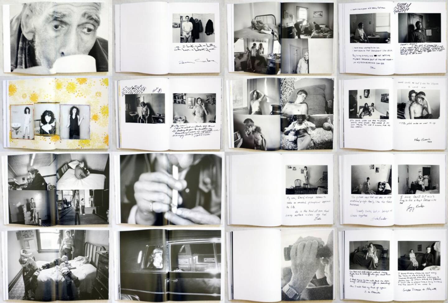 Jim Goldberg - Rich and Poor, Steidl 2014, Beispielseiten, sample spreads, http://josefchladek.com/book/jim_goldberg_-_rich_and_poor