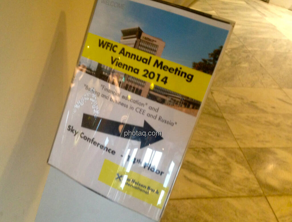 World Federation of Investors Corporations - Jahreskonferenz in Wien, © photaq/Drastil (29.09.2014) 