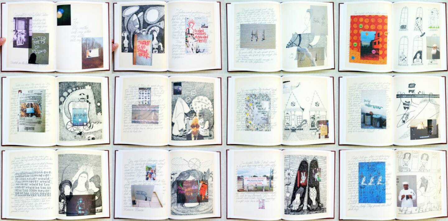 Fred Cray - Conversations, Self published 2014, Beispielseiten, sample spreads - http://josefchladek.com/book/fred_cray_-_conversations