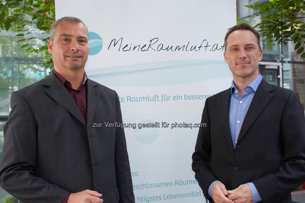 Plattform-Sprecher Thomas Schlatte, Mit-Initiator Peter Skala: MeineRaumluft - Unabhängige Plattform für gesunde Luft in Innenräumen: Schlechtes Raumklima belastet Mitarbeitergesundheit und Arbeitsleistung (01.10.2014) 