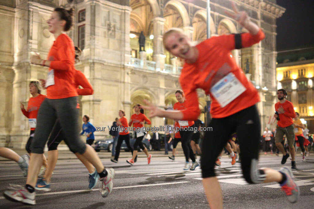 erste bank vienna night run 2014, © erste bank vienna night run/Ludwig Schedl (01.10.2014) 