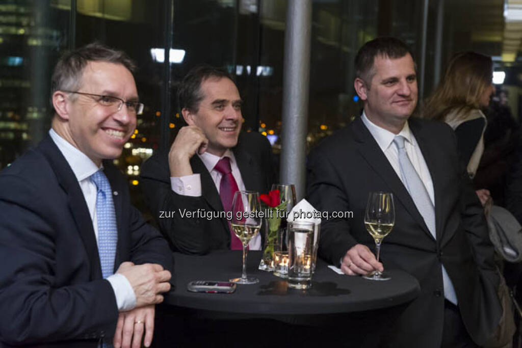 Alfred Reisenberger, Wolfgang Matejka, Eduard Berger, © (Börse, mehr unter <a href=