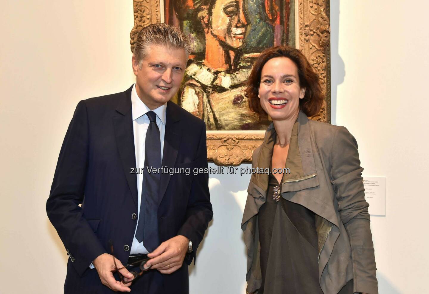 Artcurial Gründer François Tajan und Caroline Messensee (Leiter Artcurial Niederlassung Wien): Das französisches Auktionshaus Artcurial eröffnete seine Dependance in Wien, um die Kunstmetropole enger mit dem internationalen Auktionsgeschehen zu verbinden. leisure.at/Christian Jobst)