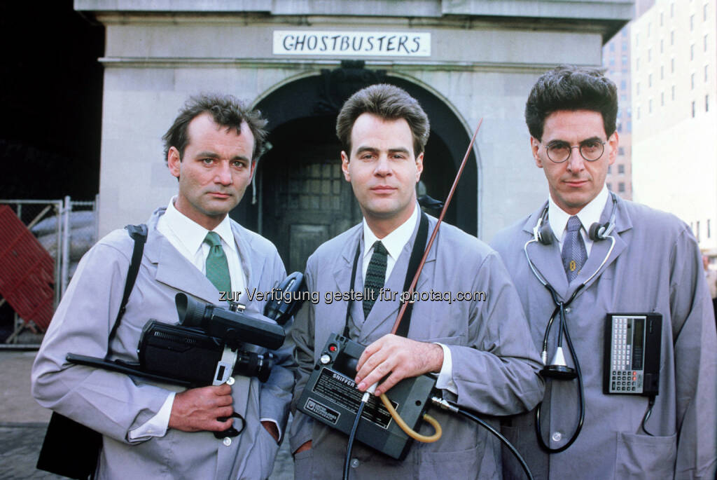  Bill Murray, Dan Aykroyd, Harold Ramis: Cineplexx Kinobetriebe GmbH: Cineplexx bringt Kultfilm Ghostbusters zurück auf die Kinoleinwand, © Aussendung (06.10.2014) 