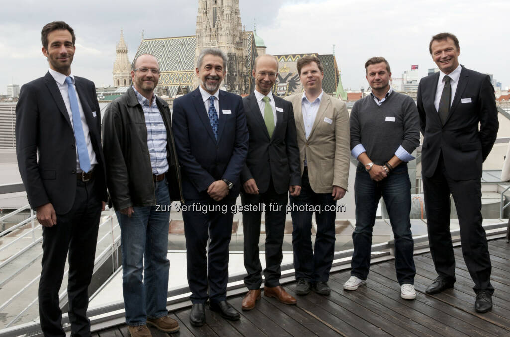 Harald Frey, Thomas Berger, Georg Glöckler, Paul Brandstätter, Viktor Hafner, Gottfried Sorf, Andreas Breinbauer.: Veloce ventures GmbH: Shopcourier bringt den lokalen Handel auf die Überholspur, © Aussender (06.10.2014) 