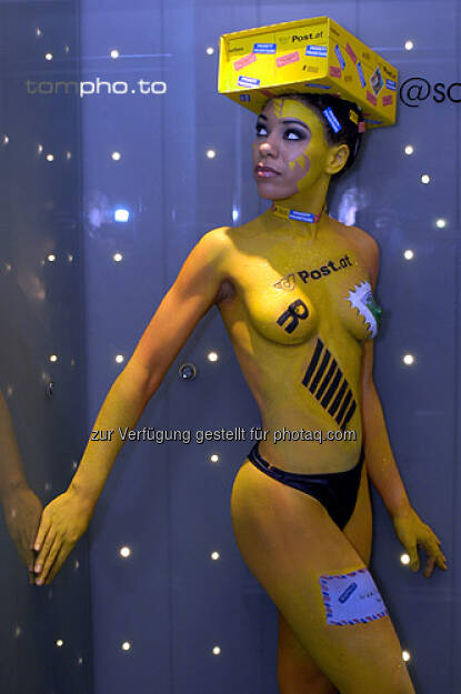 Bodypainting the Post, © (Bodypainting Mike Shane, Foto: tompho.to) (27.01.2013) 