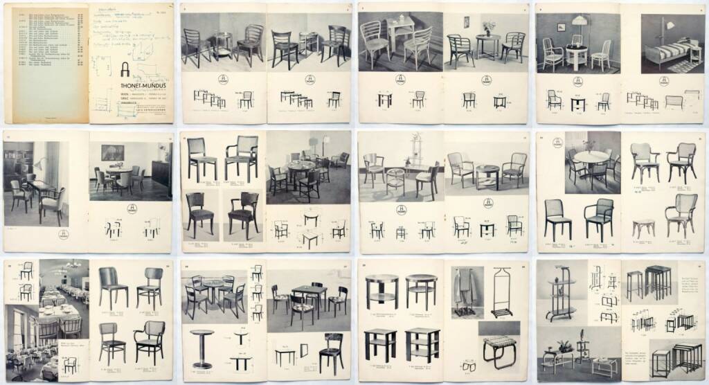 Thonet Katalog „Thonet-Mundus“ Nr. 3404, 1934, Beispielseiten, sample spreads - http://josefchladek.com/book/thonet_katalog_thonet-mundus_nr_3404, © (c) josefchladek.com (11.10.2014) 