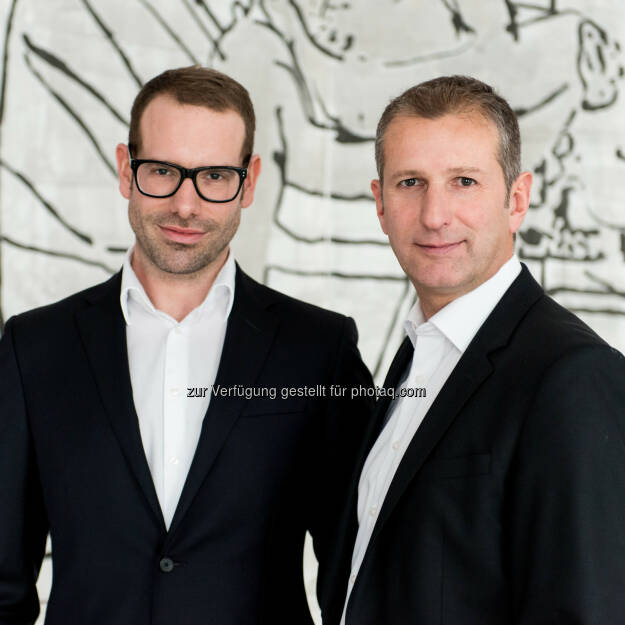 Matthias Bayr, Günther Trattner (rechts): TÜV Austria: Qualität im Interesse der KlientInnen: TÜV Austria zertifiziert mit Partner Provect die Qualität der Steuerberatungskanzleien, © Aussender (15.10.2014) 