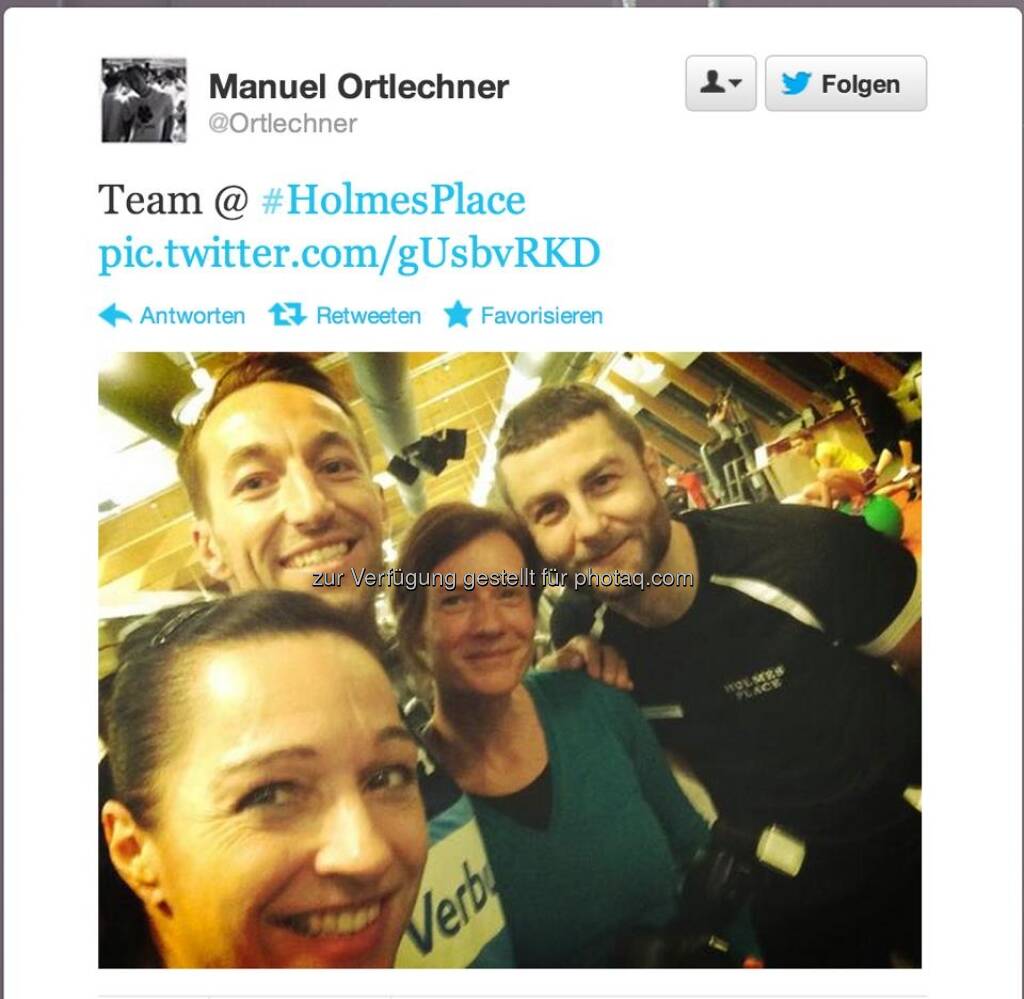 Dank an www.twitter.com/Ortlechner (Bild mit Martina Draper, es geht um http://finanzmarktfoto.at/page/index/173 ) (29.01.2013) 