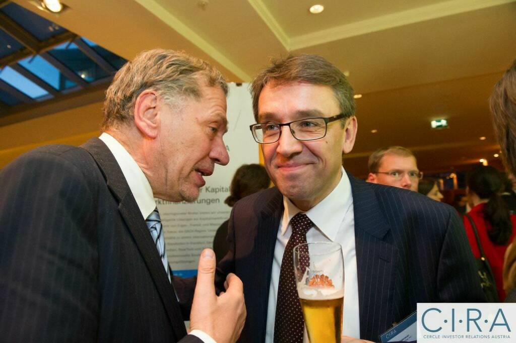 Wilhelm Rasinger (IVA), Harald Hagenauer (Post), © C.I.R.A. (21.10.2014) 