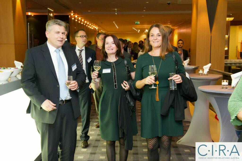 Thomas Neuhold (Kepler), Barbara Dorfmeister, Anita Schatz (Wiener Börse), © C.I.R.A. (21.10.2014) 