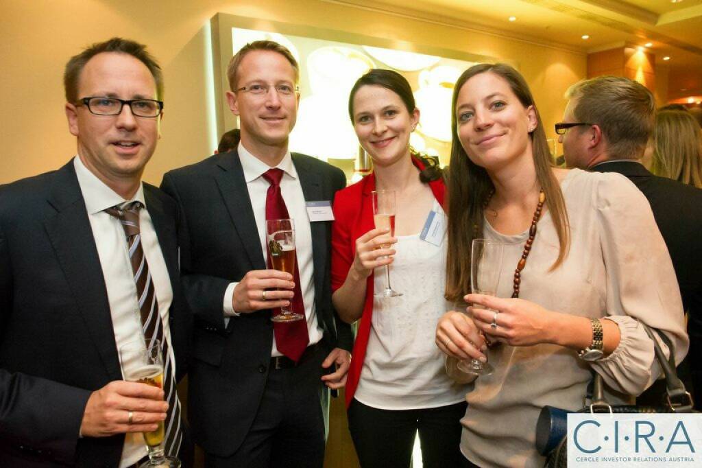 Stefan Maxian, Bernd Maurer (RCB), Silvia Humitsch, Anna Vay (Post), © C.I.R.A. (21.10.2014) 