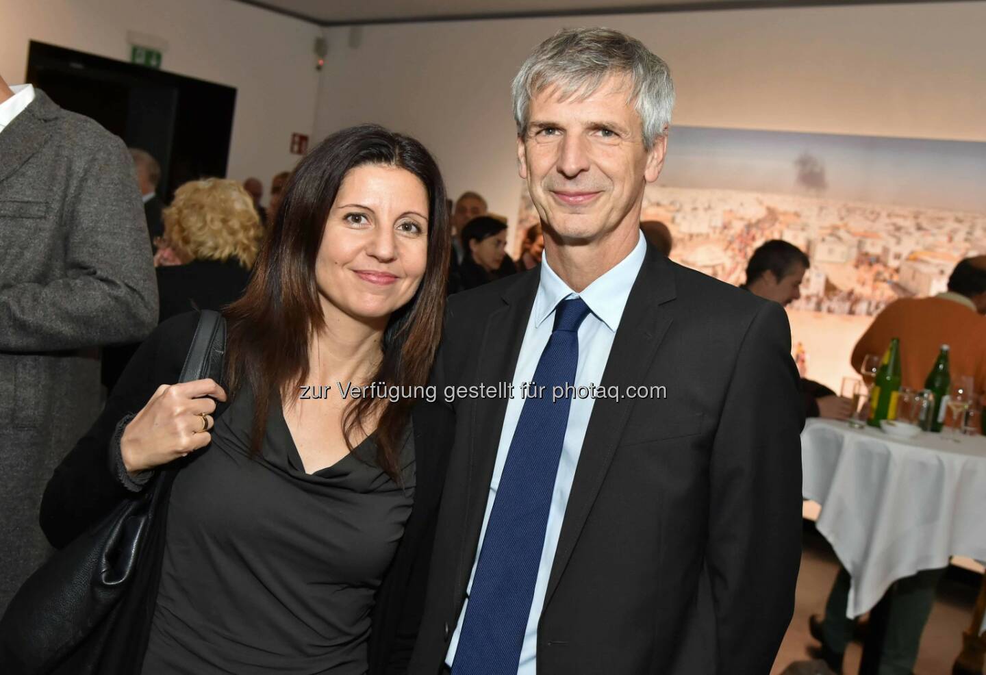Agenturchefin Ildiko Füredi, Bank Austria Kommunikationsleiter Anton Kolarik 