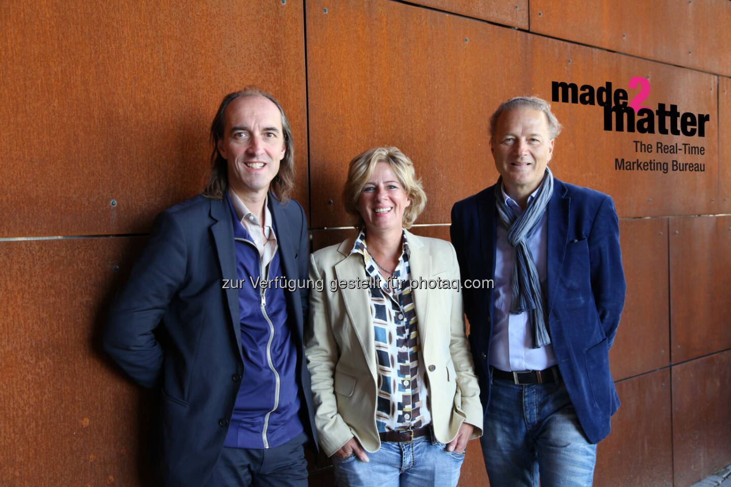 Thomas Schmid, Grace Pardy und Peter Gheneff: made2matter: Erstes Real-Time Marketing Bureau Österreichs gegründet