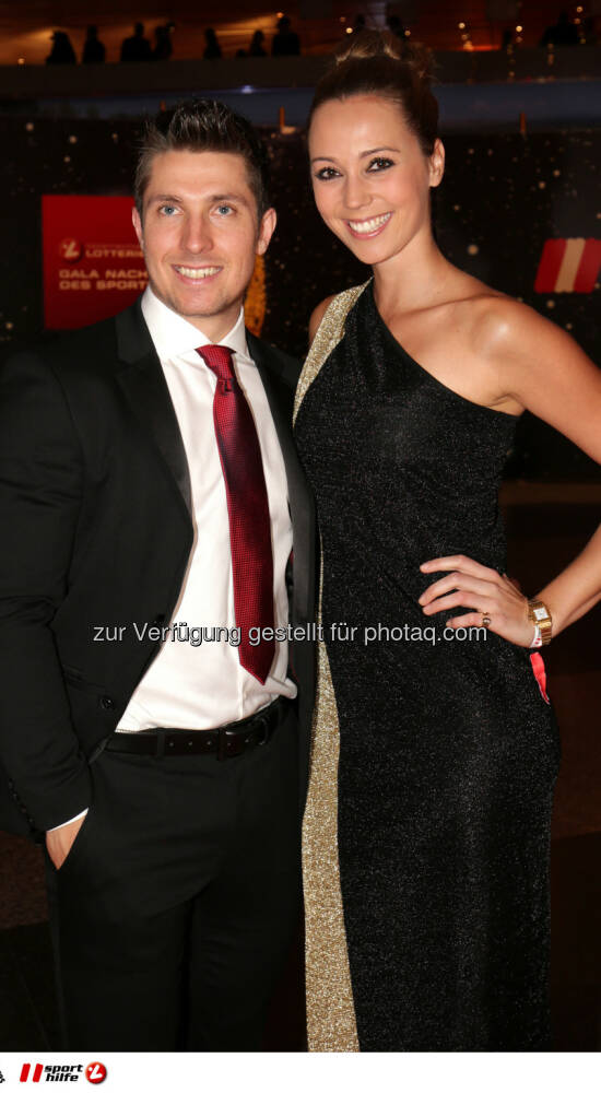 Marcel Hirscher mit Freundin Laura, Lotterien Gala Nacht des Sports ...