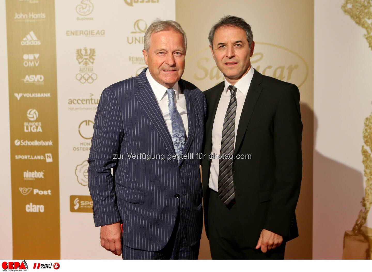 Leo Windtner (OEFB) and Nationalmannschafts Trainer Marcel Koller, Lotterien Gala Nacht des Sports, Photo: Gepa pictures/ Christian Walgram