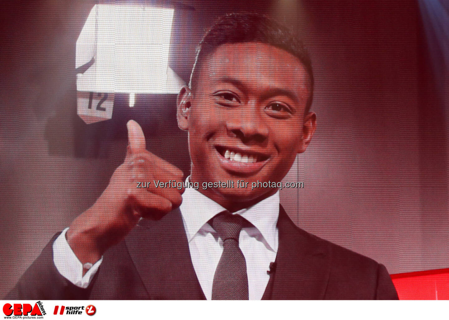 David Alaba (FC Bayern Muenchen), Sportler des Jahres, Lotterien Gala Nacht des Sports, Photo: Gepa pictures/ Christian Walgram