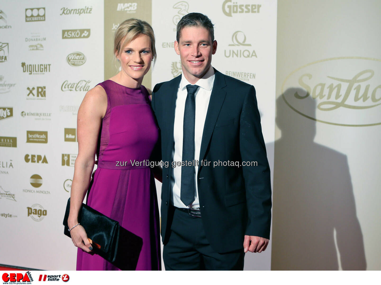 Marlies Schild und Benjamin Raich (AUT). Photo: GEPA pictures/ Christian Walgram