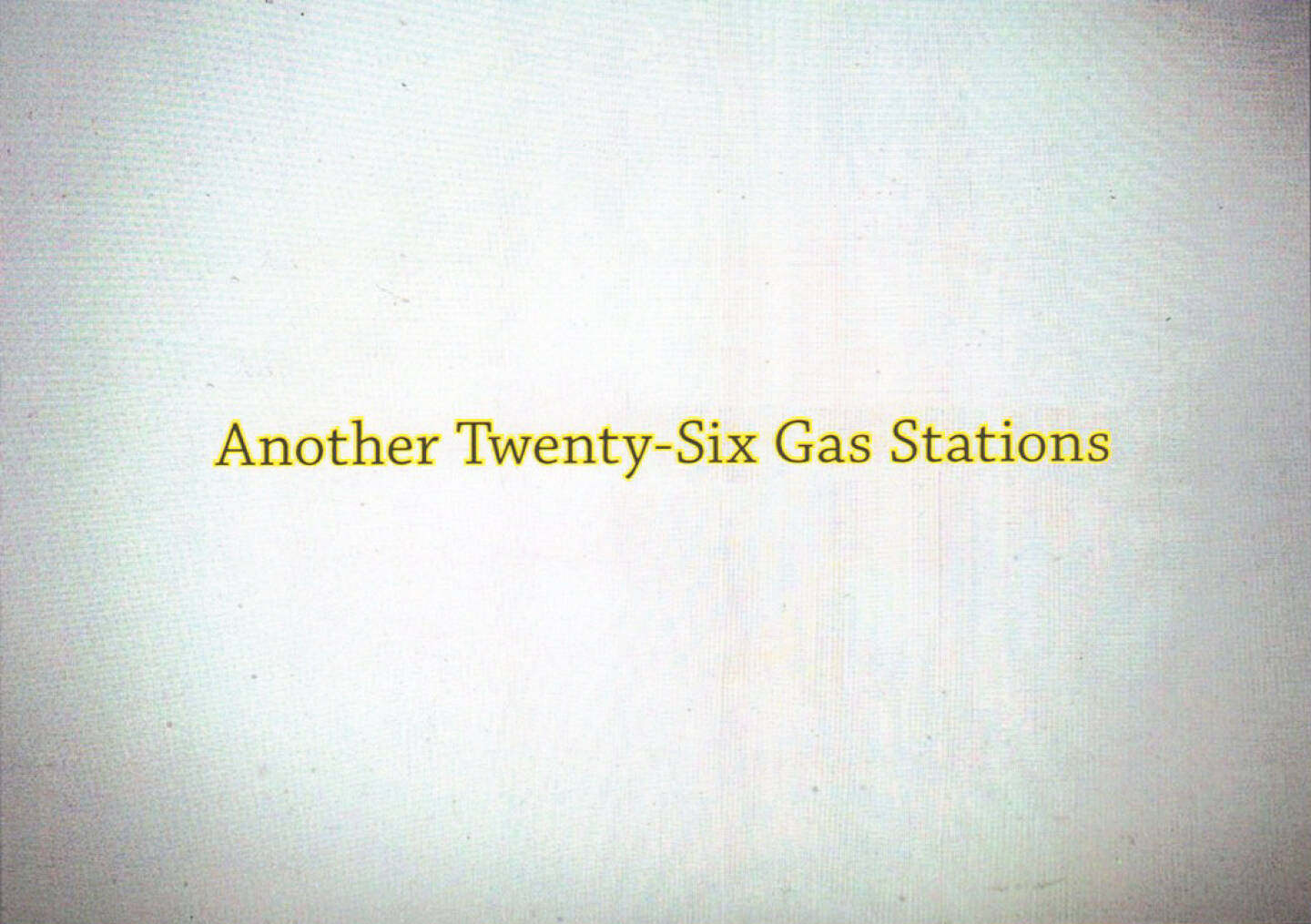 Gregory Eddi Jones - Another Twenty-Six Gas Stations, In the In-Between 2014, Cover - http://josefchladek.com/book/gregory_eddi_jones_-_another_twenty-six_gas_stations