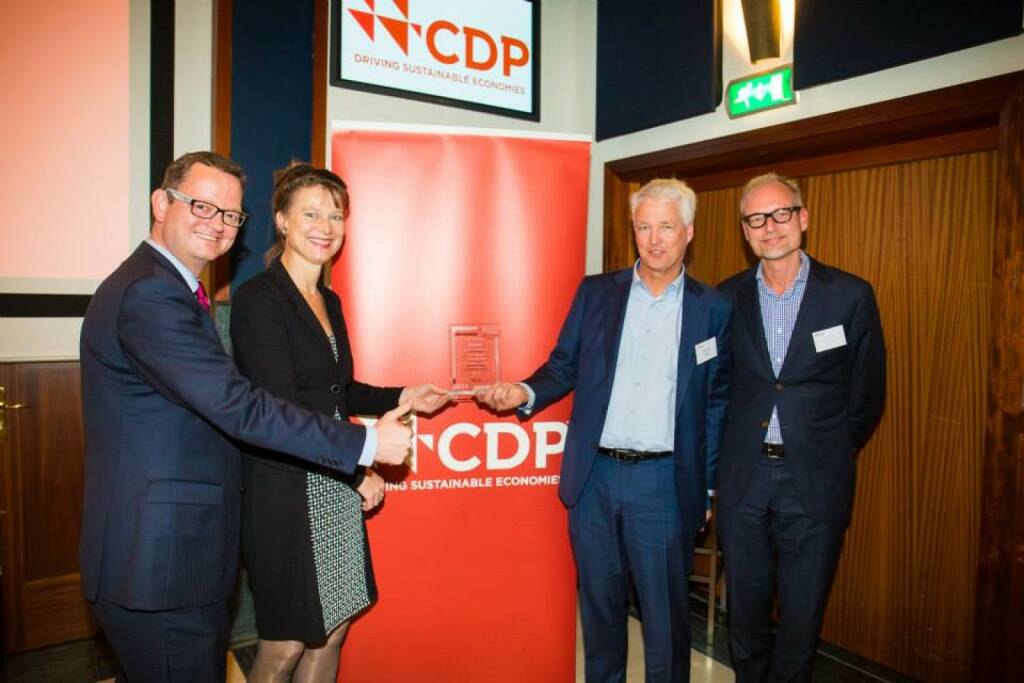 Heineken wurde in die A-Liste des CDP-Index aufgenommen (01.11.2014) 