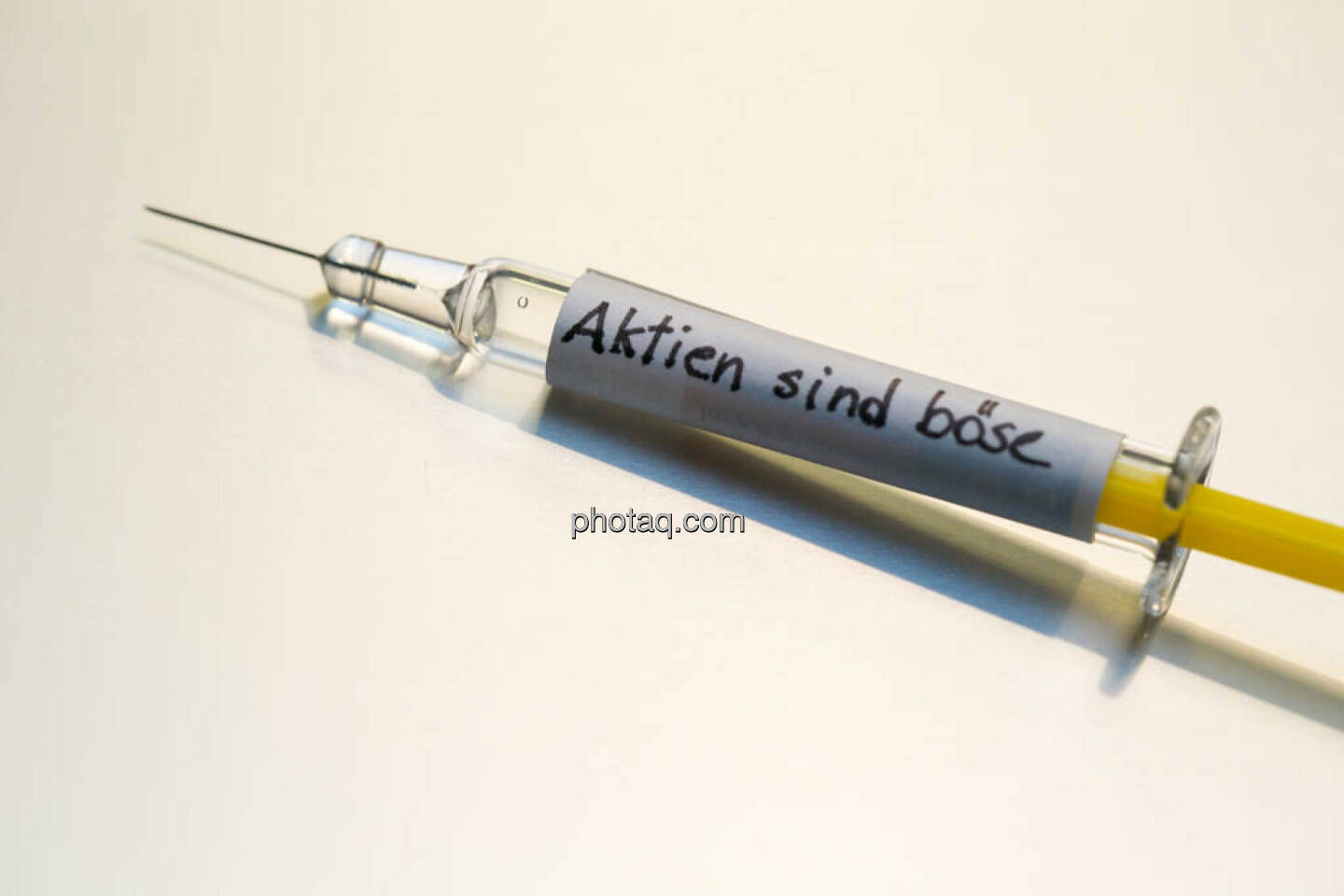 Aktien sind böse