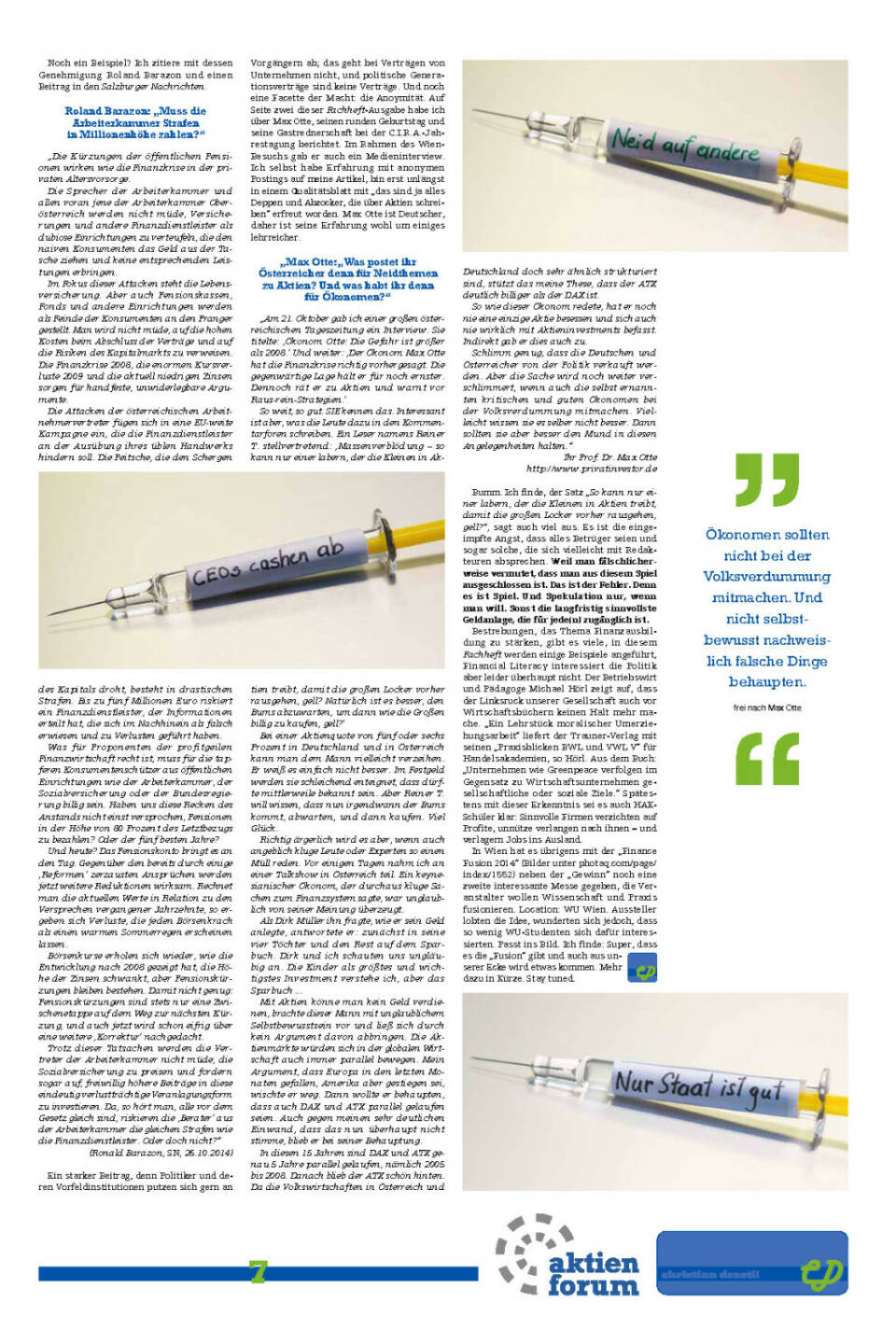 Die &Ouml;sterreicher und ihre eingeimpfte Aktienwut 2