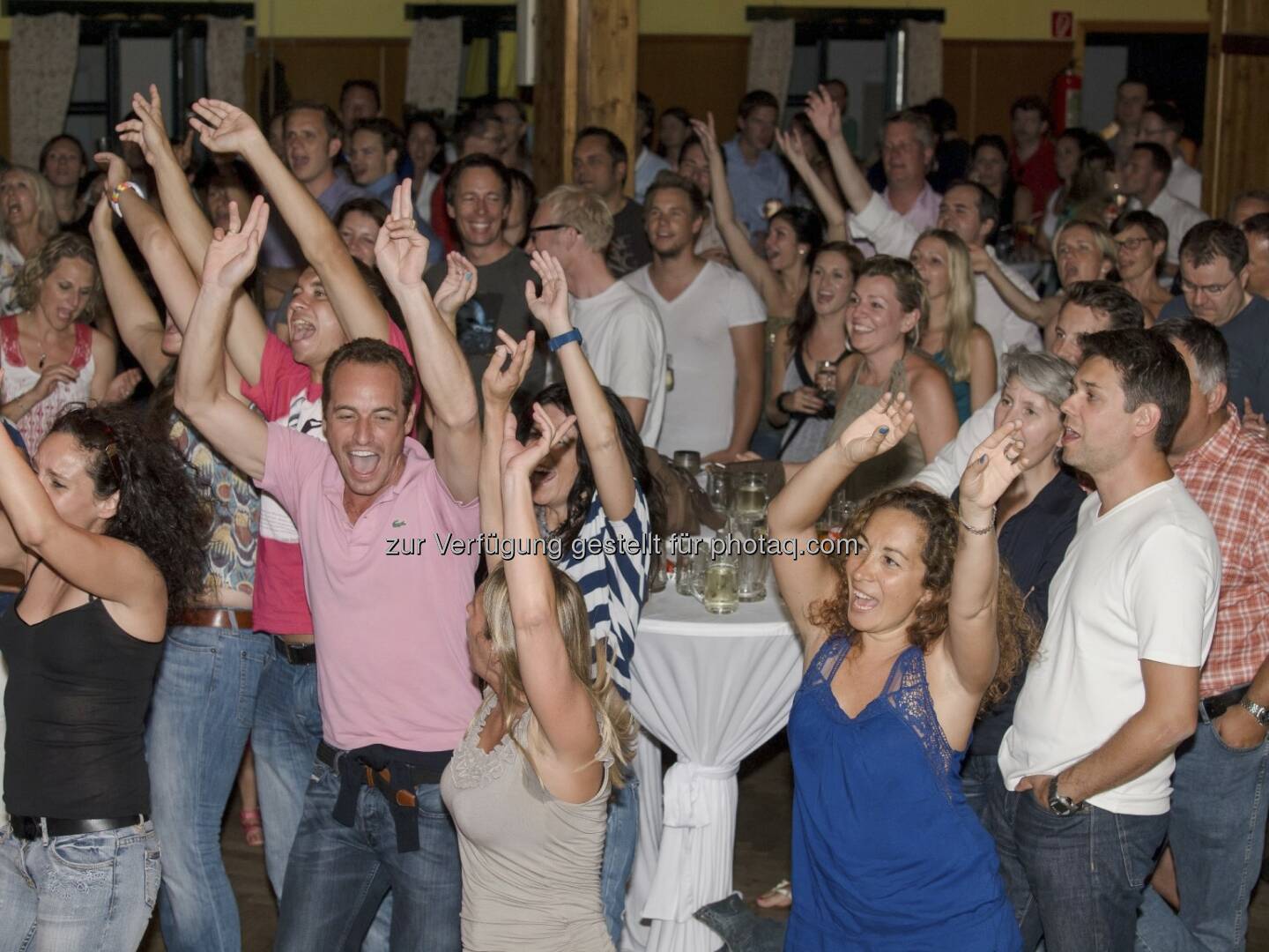 Fans von Hauptsoch Gsund, der Kapitalmarktkapelle 