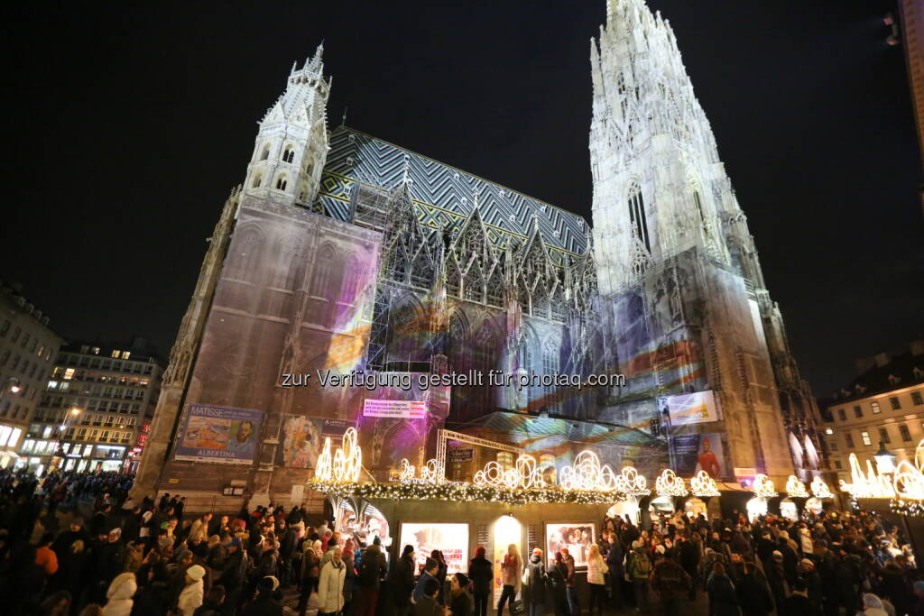 Ab 15. November wieder Weihnachtsmarkt am Stephansplatz (Bild: Harald Schlossko, Magmag Events & Promotion), © Aussender (06.11.2014) 