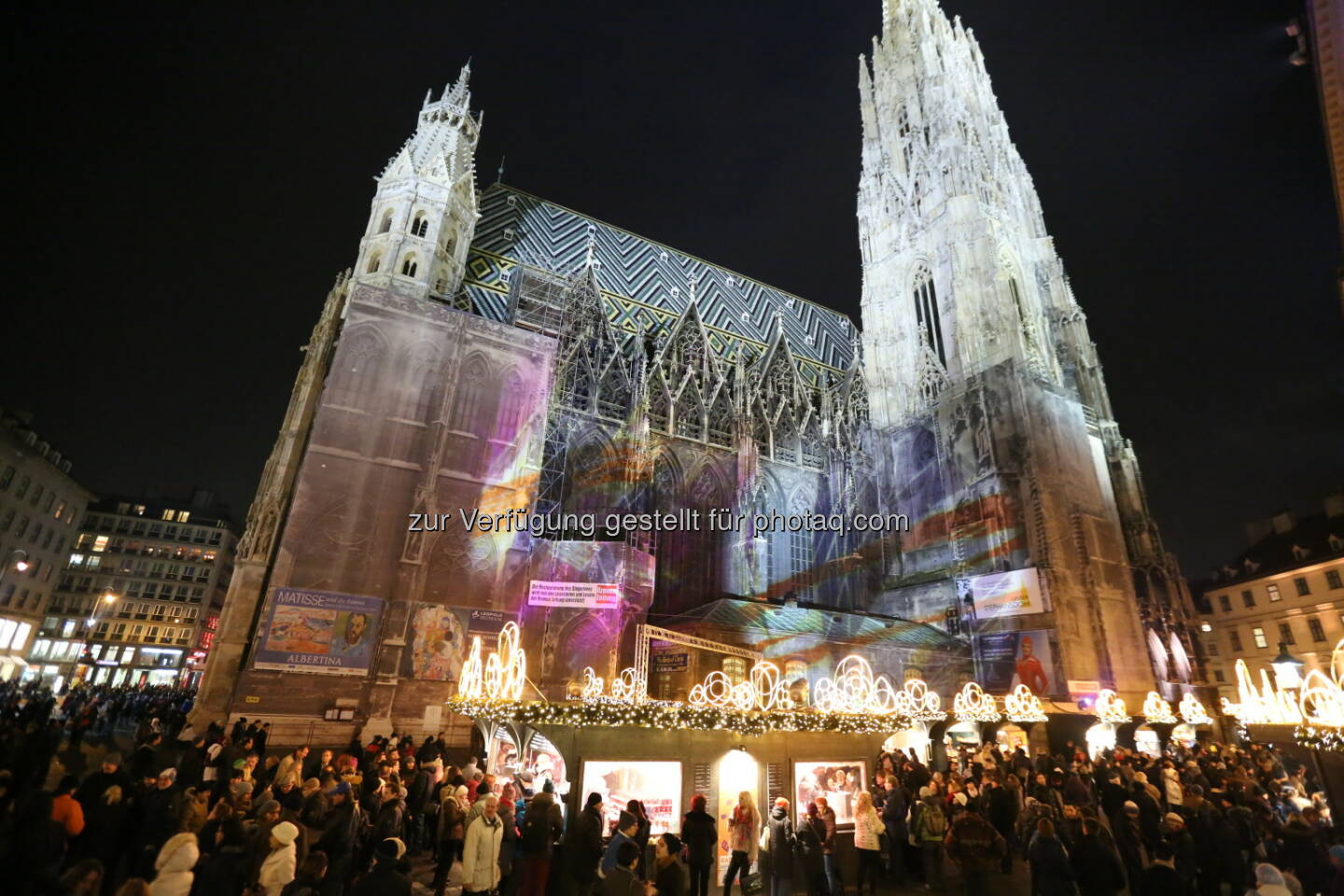 Ab 15. November wieder Weihnachtsmarkt am Stephansplatz (Bild: Harald Schlossko, Magmag Events & Promotion)