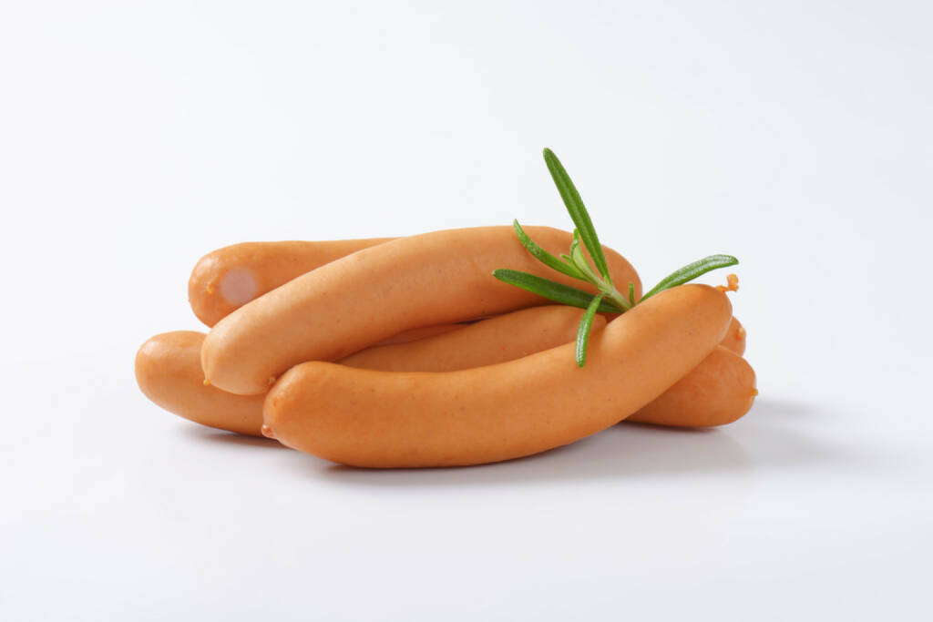 Darm, Wurst, Würstel, http://www.shutterstock.com/de/pic-203670901/stock-photo-cooked-pork-sausages-decorated-with-rosemary.html, © www.shutterstock.com (06.11.2014) 