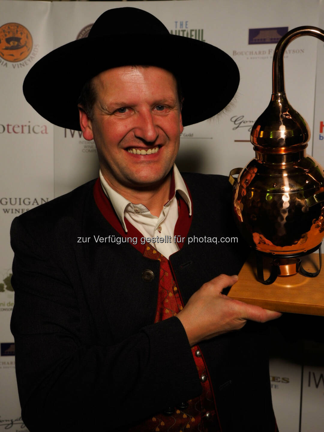 Georg Hiebl, der Gewinner der Boutique Distiller of the Year Trophy