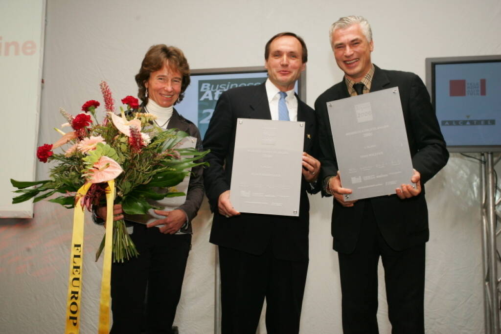 Alexandra Reich, Klaus Heidegger, Toni Polster (17.11.2014) 