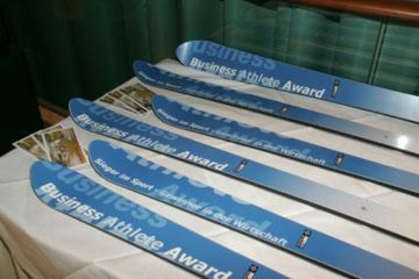 Business Athlete Award Skier