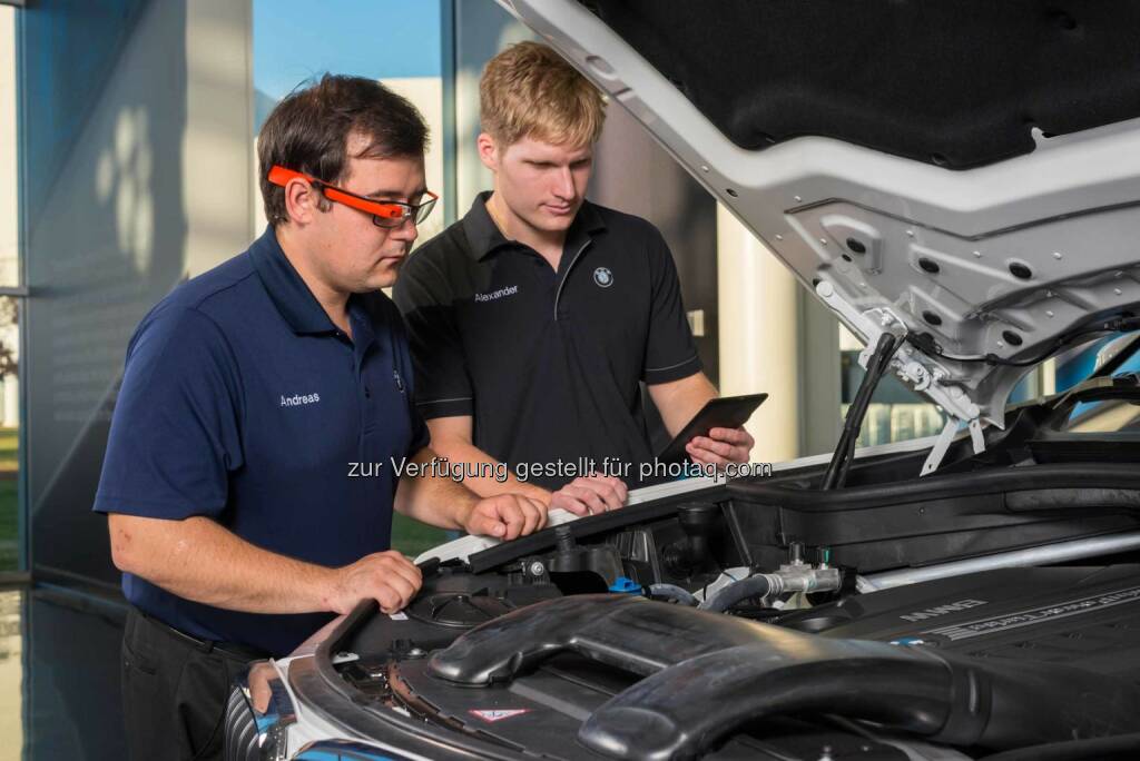 BMW Group testet Datenbrille zur Qualitätssicherung in der Produktion., © Aussendung (18.11.2014) 