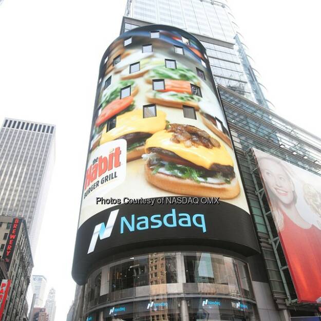 Great day for a great company! @habitburgergrill is #NasdaqListed today! Welcome to the #Nasdaq family $HABT #NewHabitinTown #IPO  Source: http://facebook.com/NASDAQ (21.11.2014) 