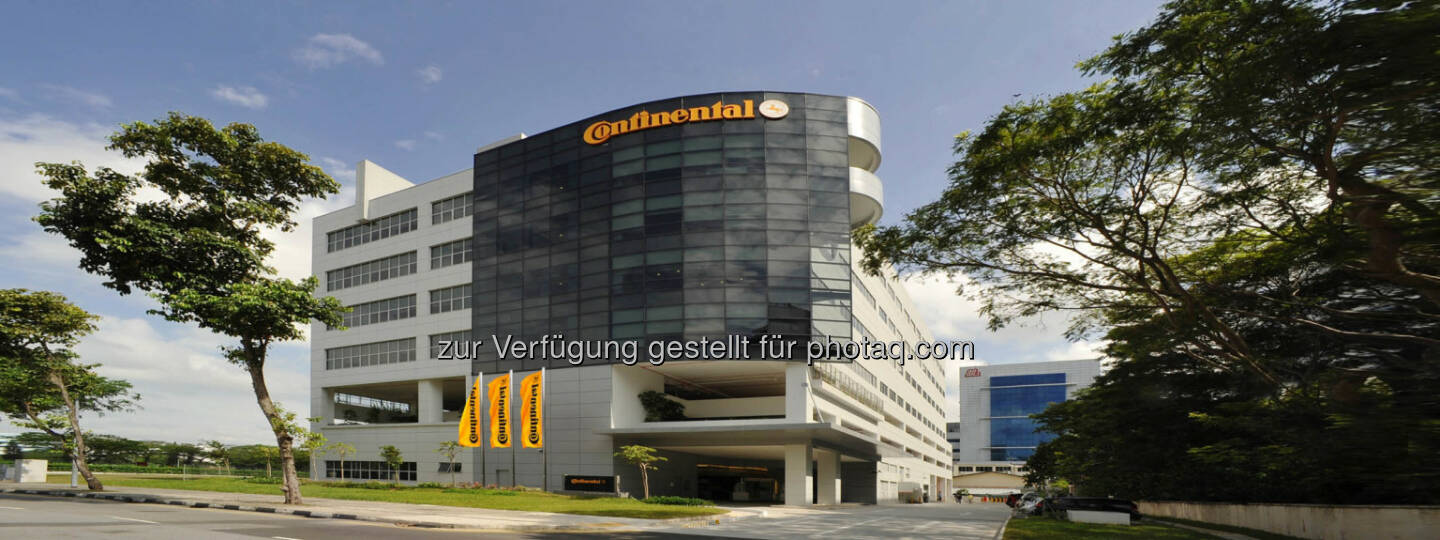 Continental eröffnet Erweiterungsbau seines Forschungs- und Entwicklungszentrums in Singapur.