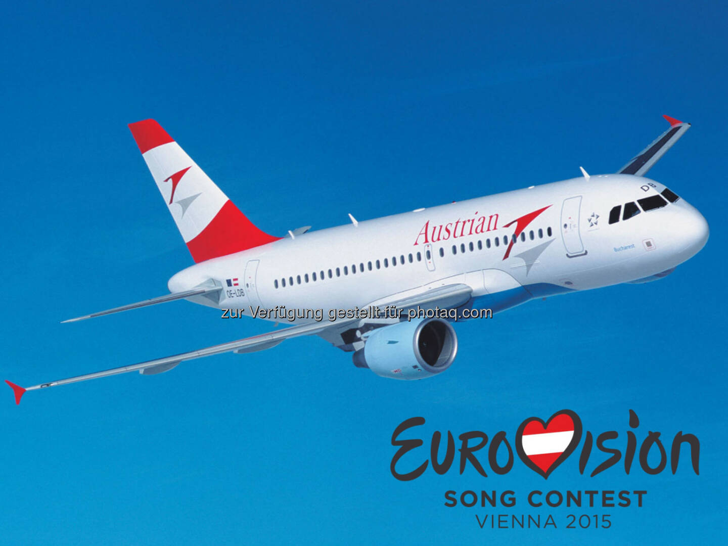 Austrian Airlines hebt 2015 als offizielle Fluglinie des Eurovision Song Contest ab.