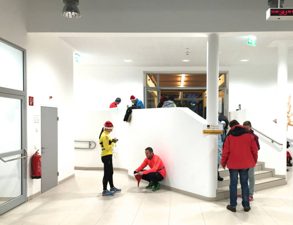 Logistikcenter in einer Mödlinger Schule (01.12.2014) 