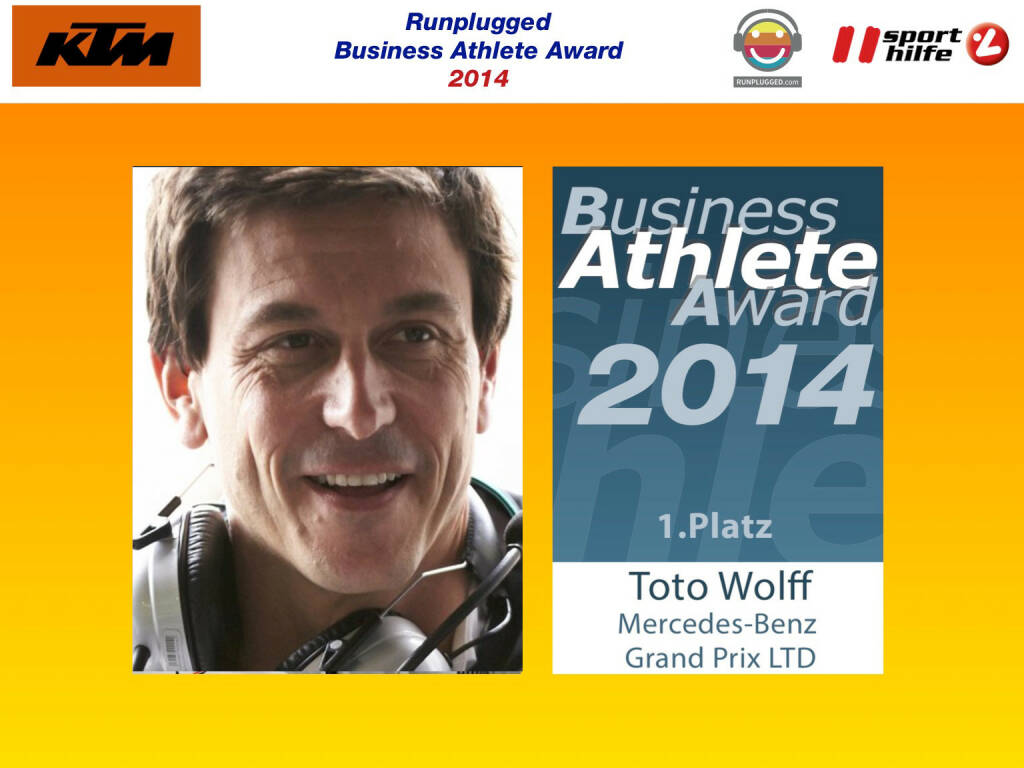 1. Platz Toto Wolff (02.12.2014) 