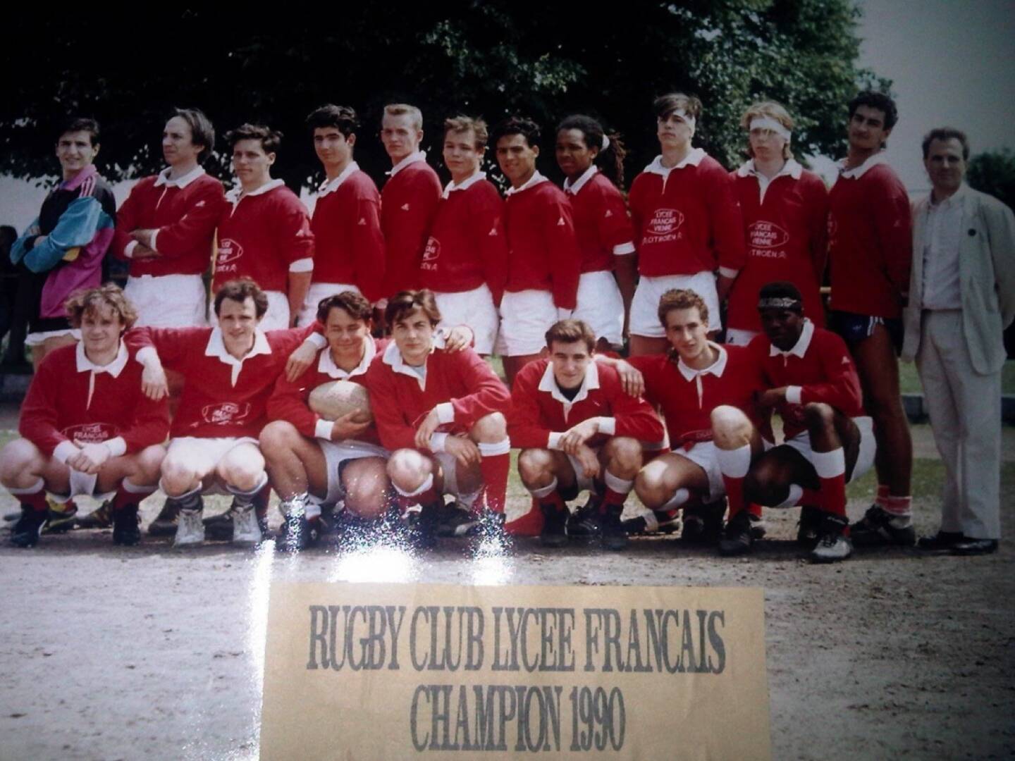 Rugby Club Lycee 1990 Toto Wolff, Rene Berger