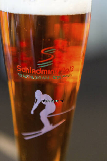 Schladming WM-Gold - das Bier zur WM, © finanzmarktfoto.at/Martina Draper (09.02.2013) 