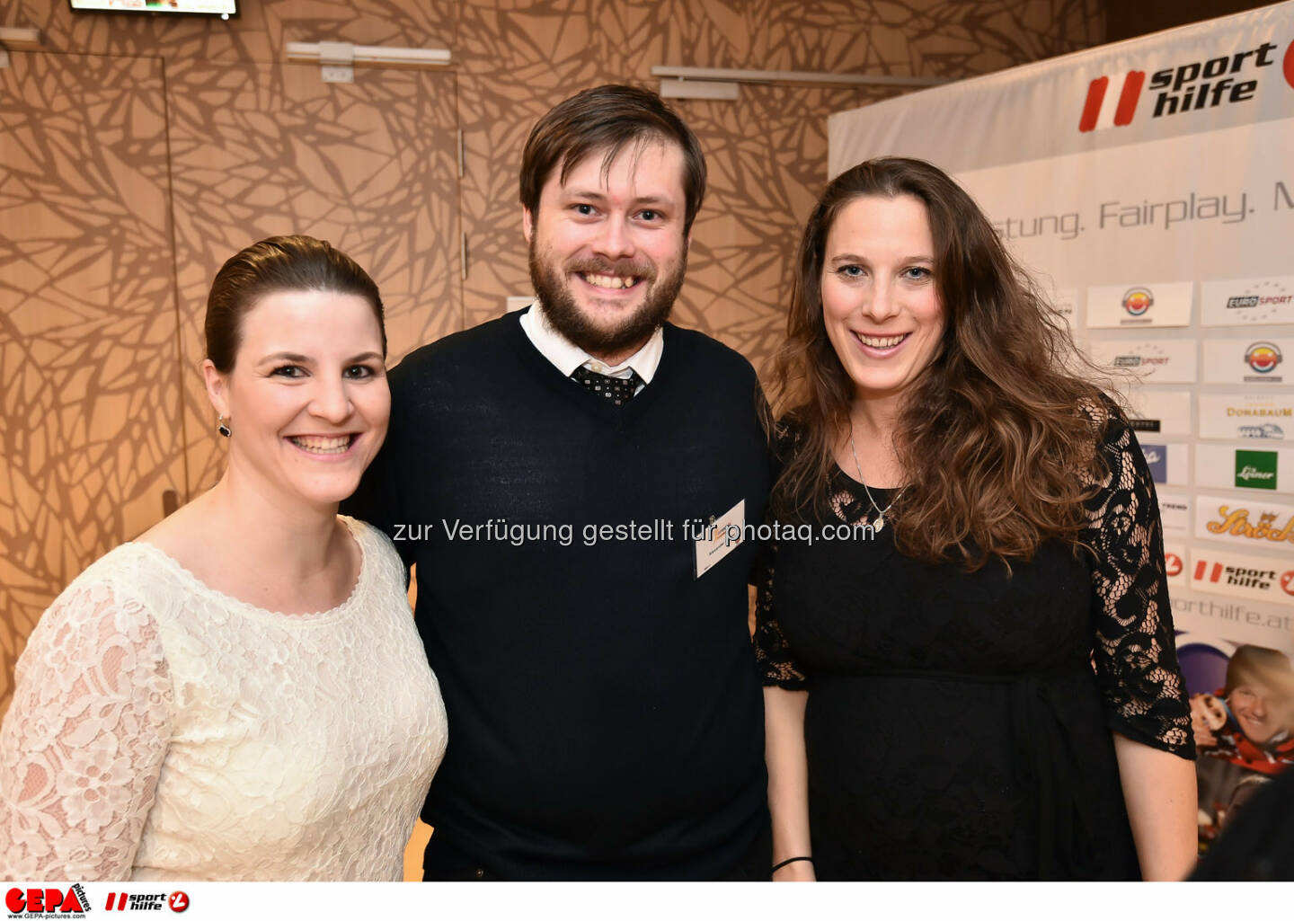 Christina Gassner, Alexander Graser und Barbara Leitner. (Photo: GEPA pictures/ Martin Hoermandinger)