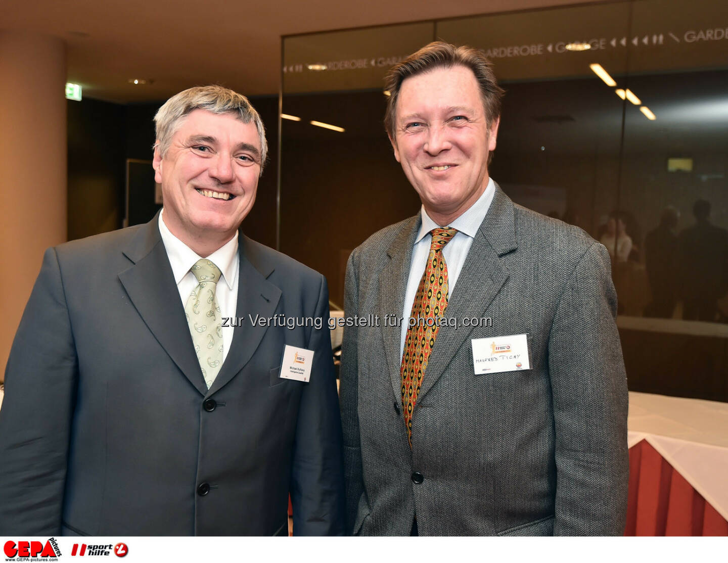 Michael Kulhavy und Manfred Tichy. (Photo: GEPA pictures/ Martin Hoermandinger)
