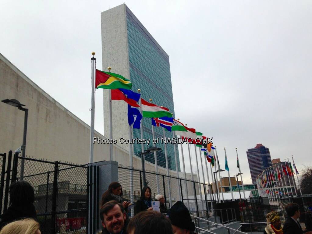 Nasdaq is at the UN headquarters today to support International Volunteering Day and Impact2030, a new initiative that seeks to capitalize on the transformative, global power of corporate volunteerism.  Source: http://facebook.com/NASDAQ (06.12.2014) 